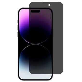 För iPhone 15 Pro Max Privacy Screen Protector 180-graders Spy med heltäckande härdat glas