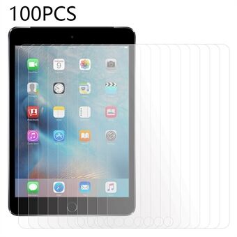 100 st för iPad 2/3/4 Tablet Skärmskydd Anti- Scratch Härdat Glas Transparent Film
