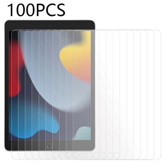 100 st för iPad 10.2 (2019) / (2020) / (2021) Skärmskydd Scratch film av härdat glas