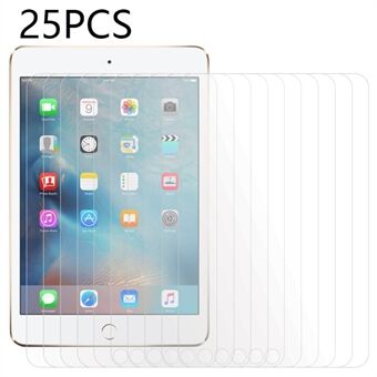 25 st för iPad mini 4 / mini (2019) 7,9 tum härdat glas klarfilm med full täckning skärmskydd