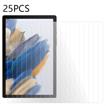 25 st för Samsung Galaxy Tab A9 härdat glas Kristallklart skärmskydd för surfplattor Anti- Scratch