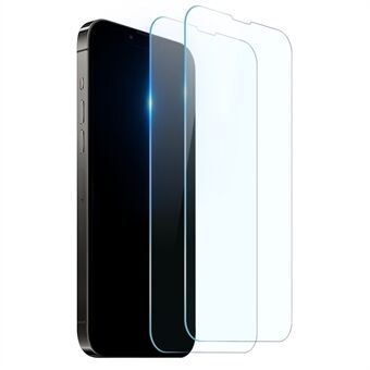 NORTHJO 2st/set för iPhone 14 Pro Max  högt aluminium-silikon glasfilm A+ 0,3 mm 2,5D HD Clear Sensitive Touch Screen Protector