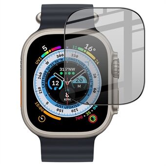 IMAK För Apple Watch Ultra 49mm Full täckning Anti Spy Härdat Glas Protector Anti-Peep Smartwatch Skärmfilm