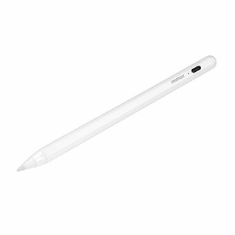 MOMAX ONE LINK Tablet Stylus Pen Anti-mistouch Tilt Sensitivity Capacitive Stylus Pen för iPad Pro  / s (2021/2020/2018) - Vit