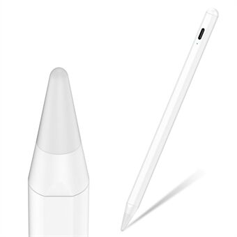 P6T uppladdningsbar magnetisk adsorptionspekskärm Active Stylus Penna med lutningsdetektering av handflatan (CE-certifierad) för iPad Pro  / s / iPad Air / iPad Mini / iPad (2018 och senare)