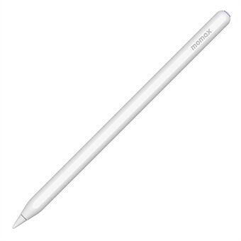 MOMAX ONE LINK för iPad (2018 och senare, IOS 12.1.4 och högre) Magnetiskt absorberad trådlös laddningspenna Kapacitiv penna