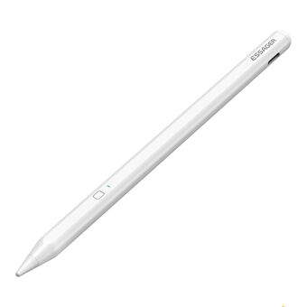 ESSAGER skrivkapacitiv penna med LED-ljuskabel Laddar pekskärmspenna för iPad Air (2022) / Pro  (2021) / Pro  (2021) / mini (2021)