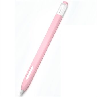 För Apple Pencil (2:a generationen) Jelly Stylus Pen Silikonfodral Anti-dropp Anti-smutsskydd (kort version)