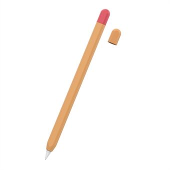 AHASTYLE PT65-2 för Apple Pencil (2:a generationen) Touch Pen Skyddshylsa Kontrastfärg Stylus Pen Silikonfodral