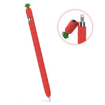 AHASTYLE PT106-1 för Apple Pencil (1:a generationen) Stylus Pen Skyddsfodral Ananas Style Pen Silikonfodral