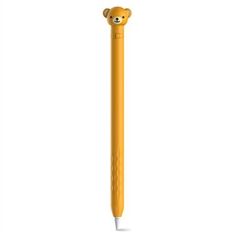 AHASTYLE PT129-1 för Apple Pencil 1:a generationens tecknade djur Stylus Pennskydd Mjuk silikonskyddsfodral