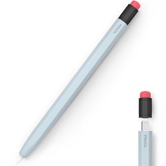 AHASTYLE PT180-1 för Apple Pencil 1:a generationens Retro Silikon Kapacitiv Stylus Penna Skyddsöverdrag