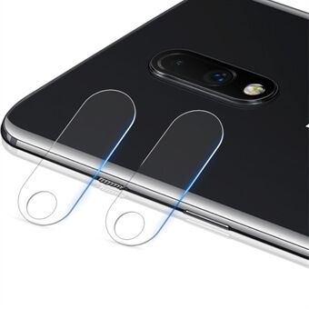 IMAK 2st/pack högupplöst glasklart kameralinsskydd för OnePlus 7