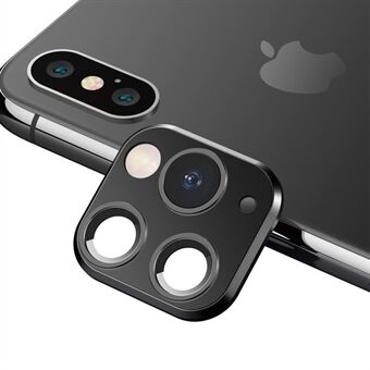 Disguise Into iPhone 11 Pro Camera Ring Lins Metal Cover för iPhone XS  / XS Max 