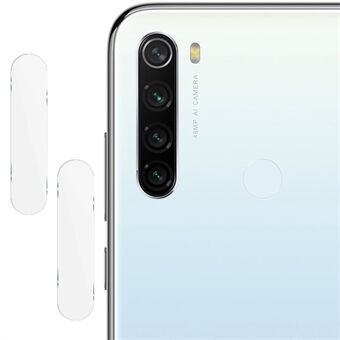 IMAK 2st/pack High Definition Glass Clear Kameralinsskydd för Xiaomi Redmi Note 8