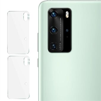 IMAK 2st / Pack HD Clear Camera Lins Film Cover för Huawei P40 Pro