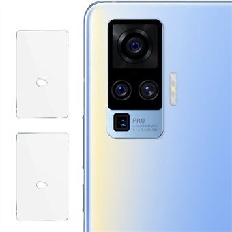 IMAK 2st/pack genomskinligt glas kameralinsfilmer för Realme X50 Pro 5G