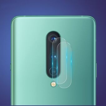 2st HAT- Prince [0,2 mm 9H 2,15D bågkanter] Bakre kameralinsskydd i härdat glas för OnePlus 8