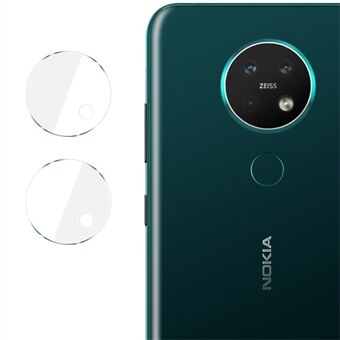 IMAK 2st/pack högupplöst glas kameralinsskydd för Nokia 7.2 / Nokia 6.2