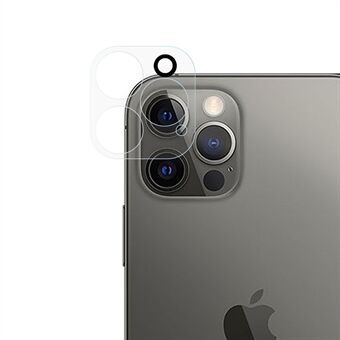 9H hårdhet Full täckning Ultratunt härdat glas kameralinsskydd för iPhone 12 Pro Max