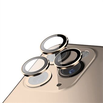 Metal Frame +Tempered Glass Camera Lens Protector for iPhone 12 Pro