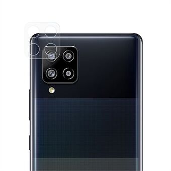 Komplett täckande ultraklart härdat glasfilm Baktill kameralinsskydd för Samsung Galaxy A42 5G