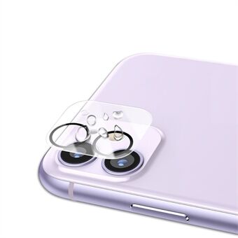 MOCOLO för iPhone 11  Silk Print HD Kameralinsskydd i härdat glas - Svart