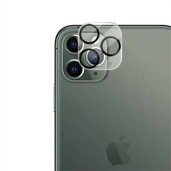 MOCOLO för iPhone 11 Pro Max Silk Print HD härdat glas Kameralinsskydd - Svart