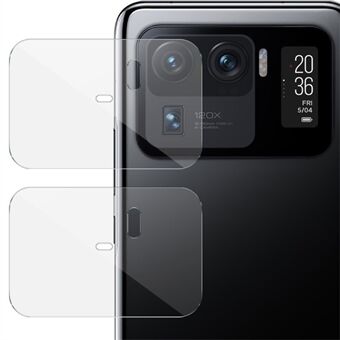 2 st/pack IMAK full täckande högupplöst kameralins skyddsglasfilm för Xiaomi Mi 11 Ultra