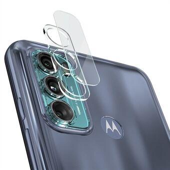IMAK HD härdat glas integrerad anti- Scratch linsfilm + linsskydd för Motorola Moto G40 Fusion / G60