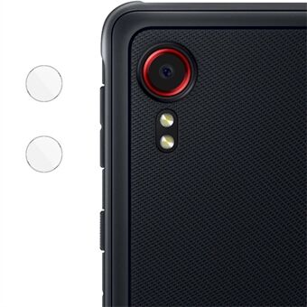 IMAK 2st/pack härdat glas kameralinsskyddsfilmer för Samsung Galaxy Xcover 5