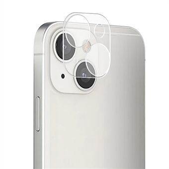 MOCOLO Silk Printing 9H Scratch härdat glas baktill Kameralinsskydd för iPhone 13  - Genomskinlig