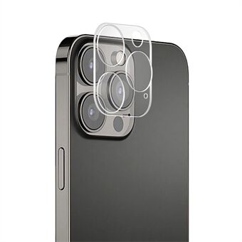 MOCOLO Silk Printing Case Friendly HD Clear 9H Hårdhet Härdat glas Baksida Kameralinsskydd för iPhone 13 Pro  - Genomskinlig