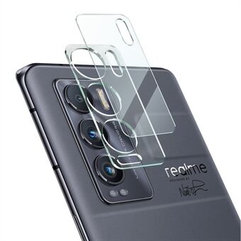 IMAK slitstark linsfilm i härdat glas med hög upplösning täckt med ultraklart linsskydd i akryl för Realme GT Explorer Master