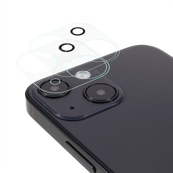 2st komplett täckning Ultraklart härdat glas bakre kameralinsfilmsskydd för iPhone 13 mini 
