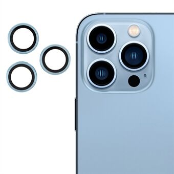 3st/set Ultra Clear Monokrom AGC Glass Camera Lens Film Guard för iPhone 13 Pro  / 13 Pro Max  - Multi