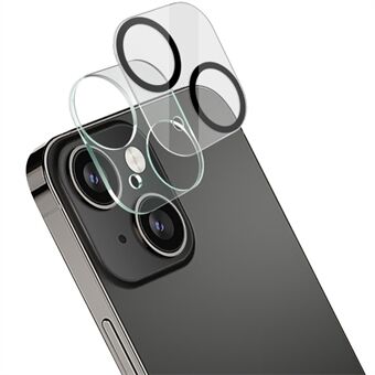 IMAK HD Clear Back Kameralinsskydd Härdat glasfilm + Akryllinsskydd för iPhone 13/13 mini