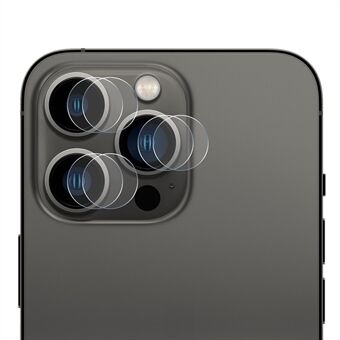 ENKAY 2 Grupp / Set Ultra-Tunn HD 0,2 mm Klar repor - Motståndskraftig härdat glas Scratch bakre film (3st / Grupp) för iPhone 13 Pro / 13 Pro Max