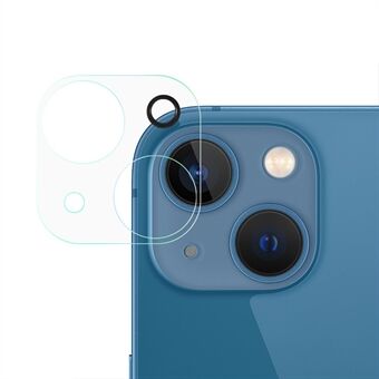 Anti- Scratch 9H hårdhet Full täckning härdat glas Kameralinsskyddsfilm för iPhone 13 