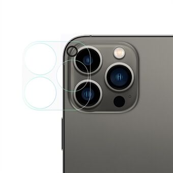 Anti-explosion 9H hårdhet Full täckning Ultratunt härdat glas Kameralinsskydd för iPhone 13 Pro Max 