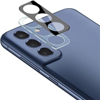 IMAK Scratch härdat glas baktill kameralinsskydd Filmramskydd (svart version) för Samsung Galaxy S21 FE 5G
