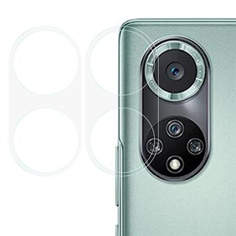 2 st/set Högtransparens Härdat Glas - Helskärmsskydd Kameralinsfilm för Huawei Nova 9 / Honor 50