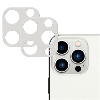 2st/set Aluminiumlegering Exakt utskärning Anti- Scratch kameralinsskydd för iPhone 13 Pro  / 13 Pro Max 