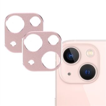 2st/set Aluminiumlegering Slitstarka exakta utskärningar Hållbara kameralinsskydd för iPhone 13  / 13 mini 