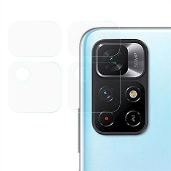 2st/set Högupplöst kameralinsskydd med full täckning Scratch härdat glasfilm för Xiaomi Redmi Note 11 5G (Kina) (MediaTek) / Poco M4 Pro 5G / Redmi Note 11T 5G