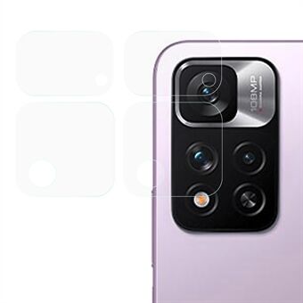 2st/set Ultraklart härdat glas Kameralins skyddsfilm för Xiaomi Redmi Note 11 Pro + 5G / Redmi Note 11 Pro 5G (Kina) (MediaTek)