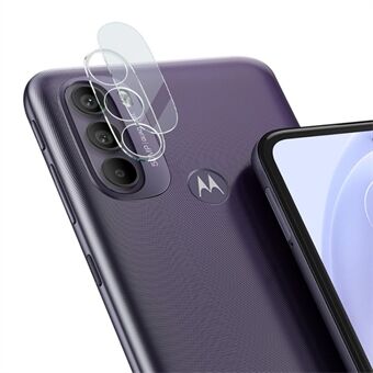 IMAK för Motorola Moto G31 Full Cover Slitstark HD Klart härdat glas Kameralinsfilm + Akryllinsskydd