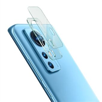 IMAK för Xiaomi 12 / 12X High Definition Nötningsbeständig Anti-fläckar Härdat glas Kameralinsfilm + Akryllinsskydd