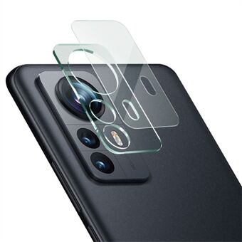 IMAK för Xiaomi 12 Pro Precise Cutout High Definition Anti-fläckar härdat glas Kameralinsfilm + Akryllinsskydd