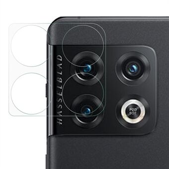 Kameralinsskydd för OnePlus 10 Pro 5G, Transparens Anti- Scratch Härdat glas Baksida Kameraskydd